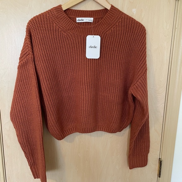 Elodie Sweaters - NWT Elodie Rust colored Sweater XL